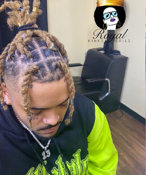 6 Inch Afro Kinky Dreadlock Extensions